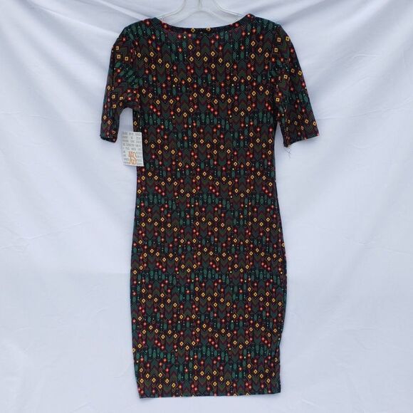Lularoe Julia Multicolored dress Size XS - NWT - Picture 5 of 7
